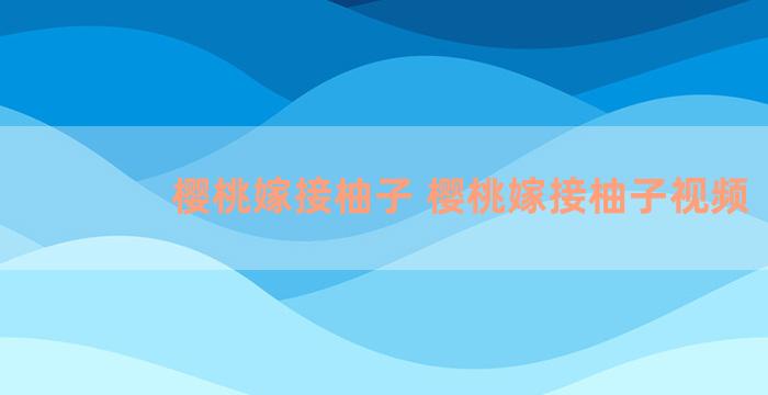 樱桃嫁接柚子 樱桃嫁接柚子视频